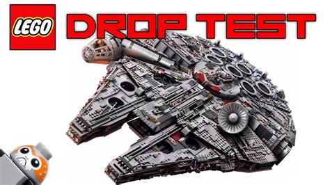 Lego UCS Millennium Falcon drop test!!! 